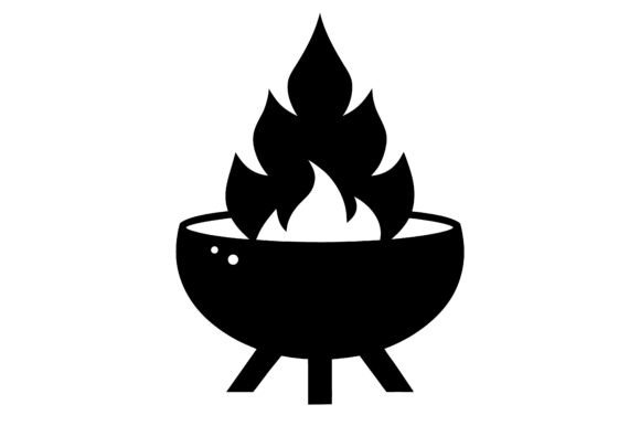 Christmas Fire Pit Silhouette: Illustrations Review