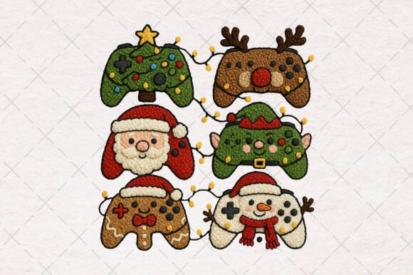 Faux Yarn Christmas Design for Kids PNG Review