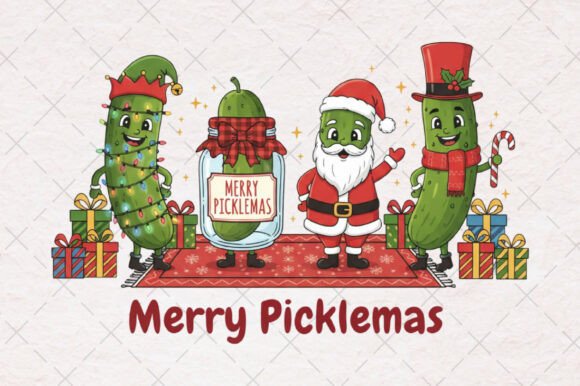 Funny Pickle Christmas PNG: A Designer’s Stitching Review