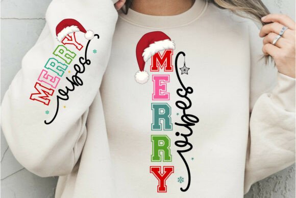 Merry Vibes PNG: Festive Illustrations for Brands