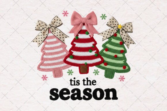 Review: Christmas Tree Cake Faux Yarn Crochet Illustrations