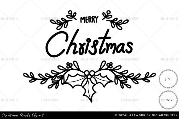 Reviewing Christmas Lettering Quotes Illustrations