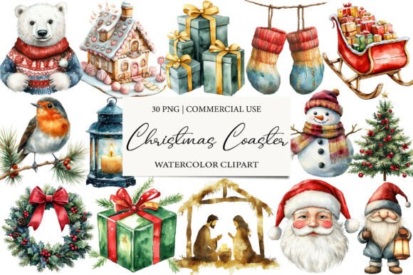 Reviewing Christmas Truck Coaster Illustrations