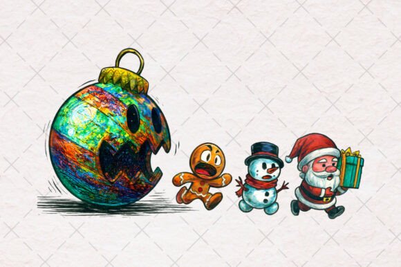 Reviewing Funny Santa Illustrations for Branding