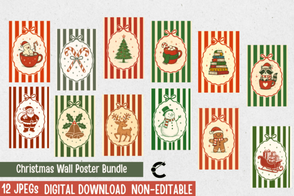 Reviewing the Vintage Christmas Wall Poster for Stitching