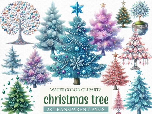 Rhinestone Christmas Tree Clipart: Designer Review