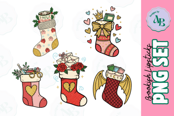 Romance Bookish Tropes Christmas PNG Set Review