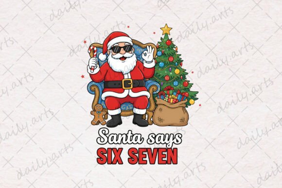 Santa Squad Vintage Christmas PNG: Illustrations for Branding