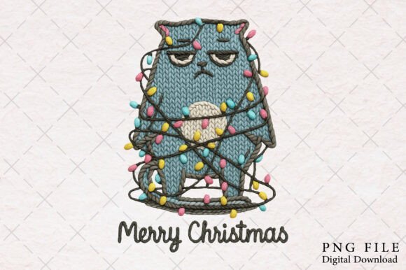 Yarn Crochet Funny Christmas Kit: Illustrations